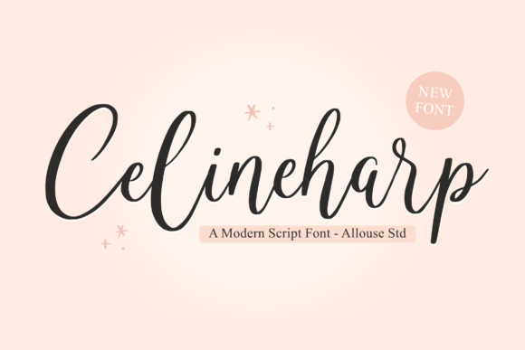 Celineharp — A Modern Script Font Worth Exploring