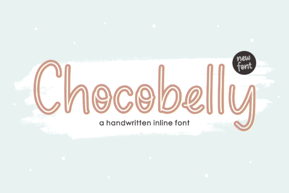 Chocobelly: The Handwritten Font That Speaks Volumes