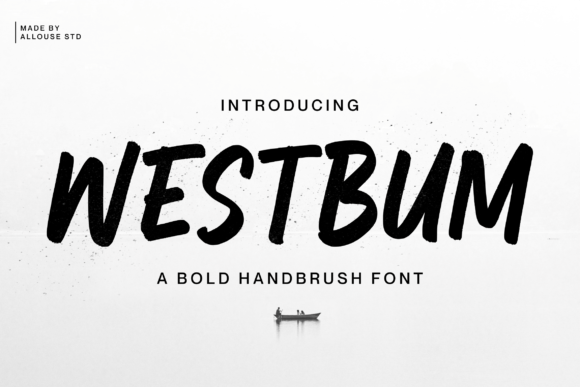 Westbum - A Bold Handbrush Font That Commands Attention