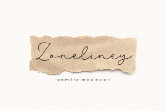 Zoneliney: The Cursive Font That Elevates Every Design